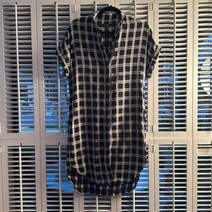 Rag & Bone XS Black and white plaid Dress